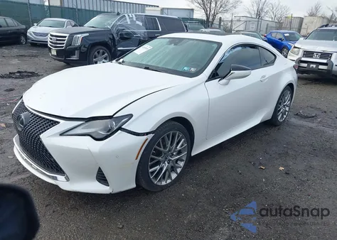 2021 Lexus Rc 300 из США, поврежденный, VIN JTHD85EC7M5006203